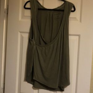 We The Free  - Free People Olive Tank Top